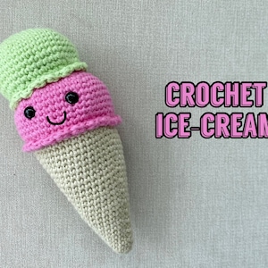 Crocheter un patron de glace/ Patron de jouet au crochet