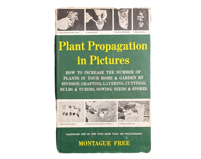 Plant Propagation in Pictures 1957 Vintage Plant Propagation Book Learn