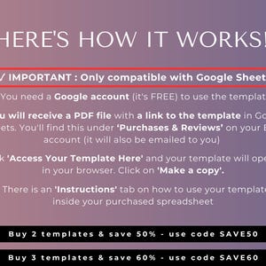 Ultimate Annual Budget Planner Google Sheets Financial Planner | Dark Mode Spreadsheet Template image 10