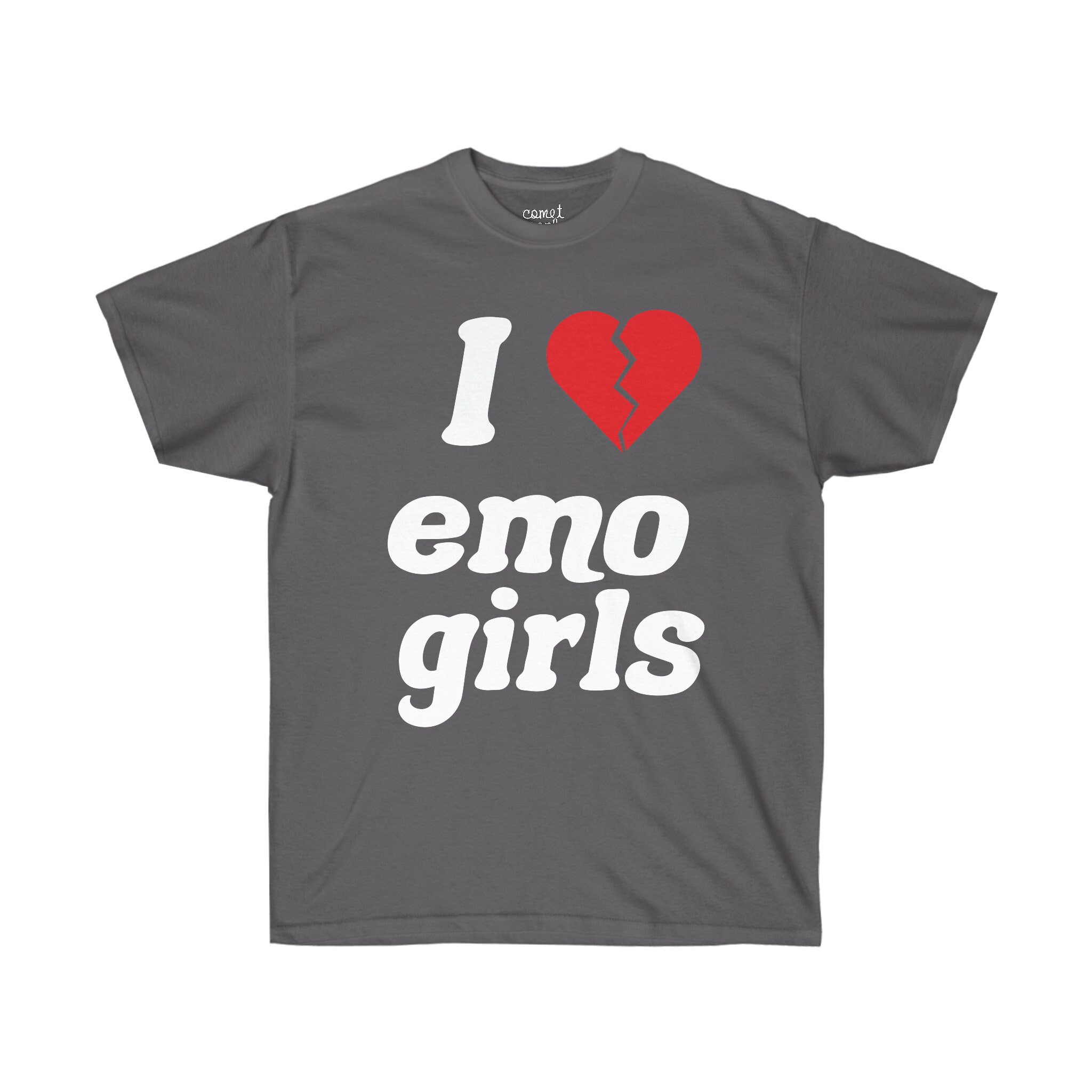  I Love Emo Girls - I Heart Emo Girls T-Shirt