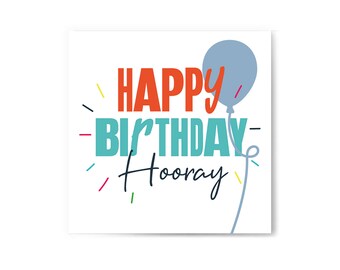 Happy Birthday Card