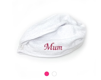 Personalized Hair Towel