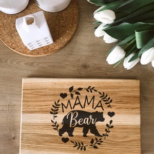 Unique Cutting Board, Personalized Gift, Easter Cutting Board, Wood Serving Board, Mothers Day Gift, Baking Lover Gift, Wooden Cutting Board image 3