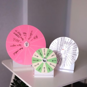 Personalized Business Logo Prize Wheel, Game For Clients, Customized Spin the Wheel Game, Party Games, Thanksgiving Game, Price Spinner Sale