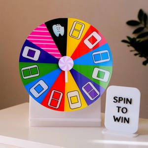 Price Spinner, Spin To Win, Spin The Wheel, Business Game for Clients, Custom Prize Wheel, Birthday Party Games, Personalized Pass The Prize