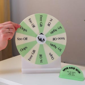 Pass The Prize Bridal, Custom Spin The Wheel, Business Logo Prize Wheel, Game For Clients, Classroom Party Game, Thanksgiving Activity