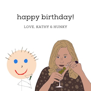 Kathy Hilton Birthday Card