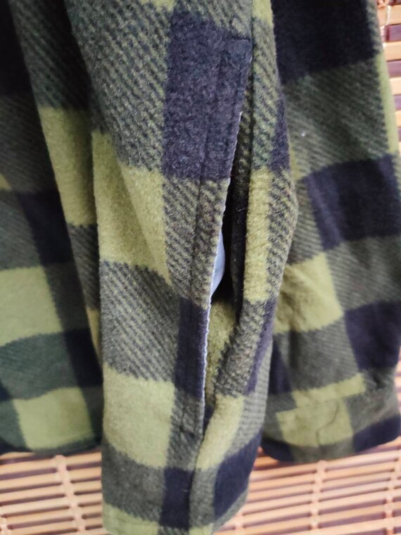 Vintage WRANGLER wool flannel shirts size 3XL - image 4