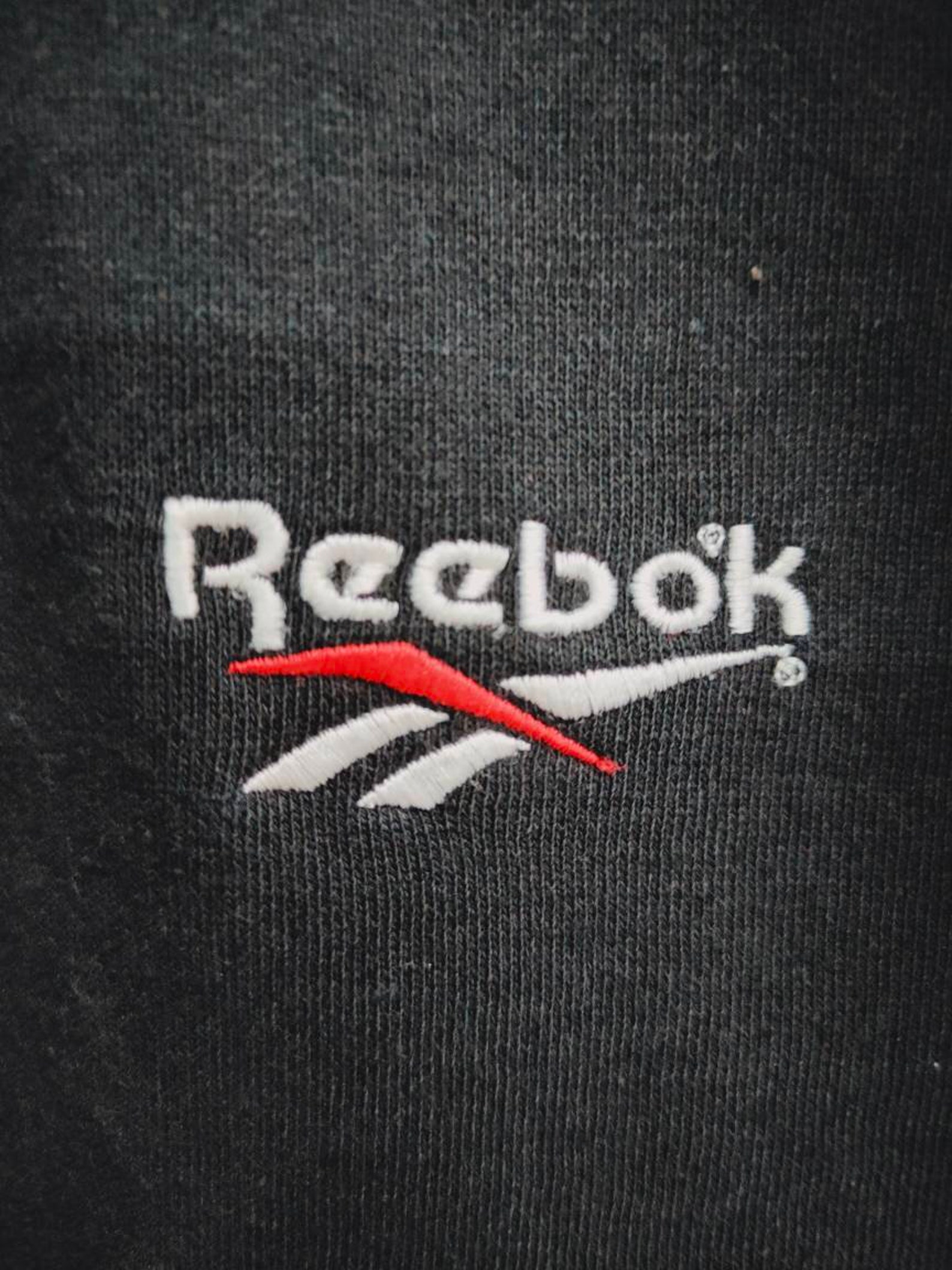 Vintage REEBOK embroidery small logo half zipper sweatshirt | Etsy
