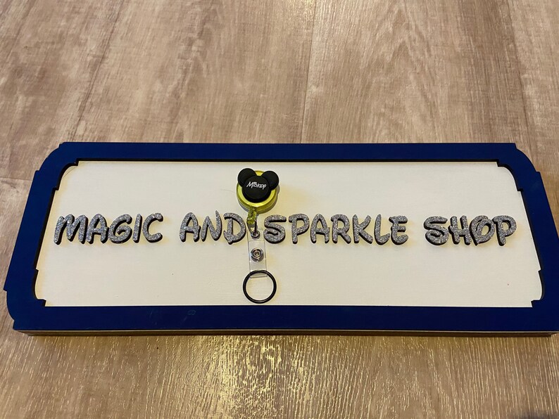 Various Mickey Mouse Disney Inspired Character Retractable ID badge reel clip with rubber O ring