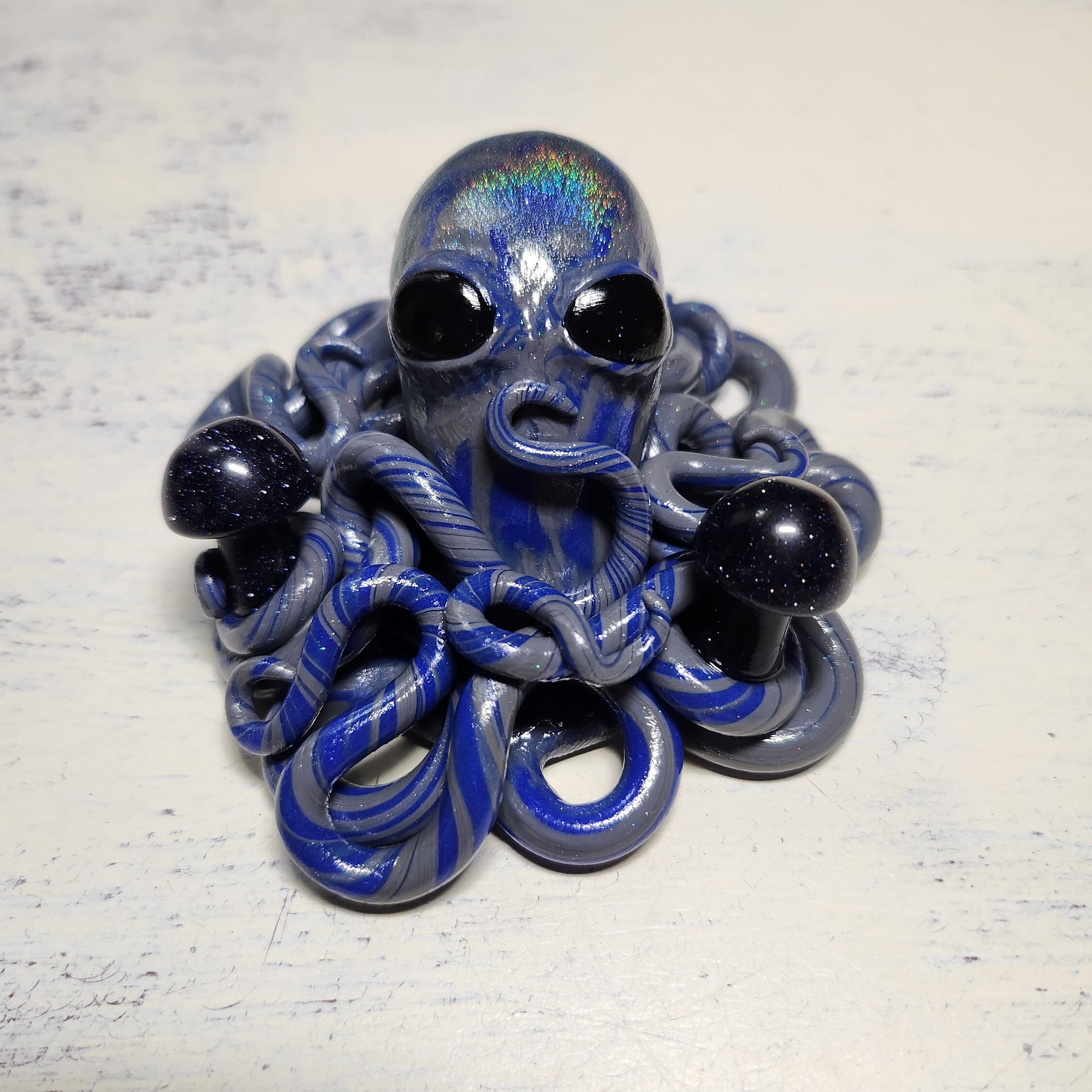 Mycena Lazulina- Handmade octopus sculpture