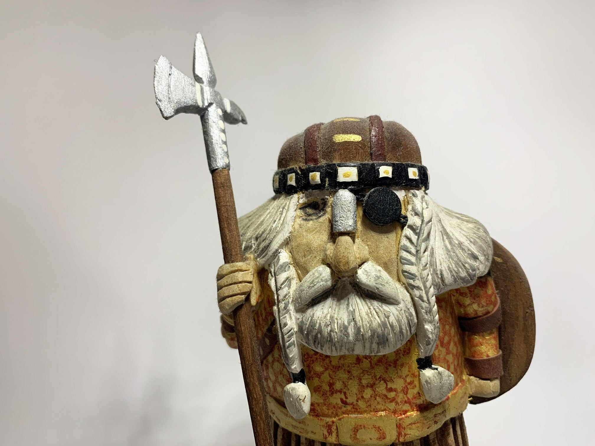 Wooden statuette 2 Etsy