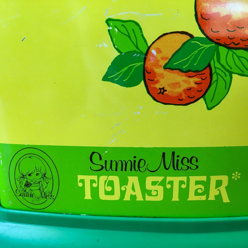 Vintage Sunnie Miss Toy Toaster: 1970s Ohio Art Tin Litho - Etsy