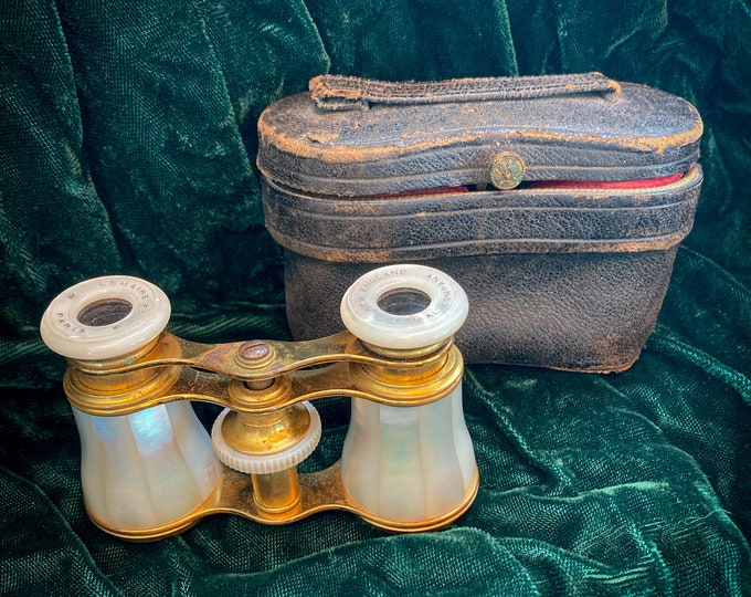 Late 1800s Mother of Pearl Lemaire Paris Opera Glasses Etsy