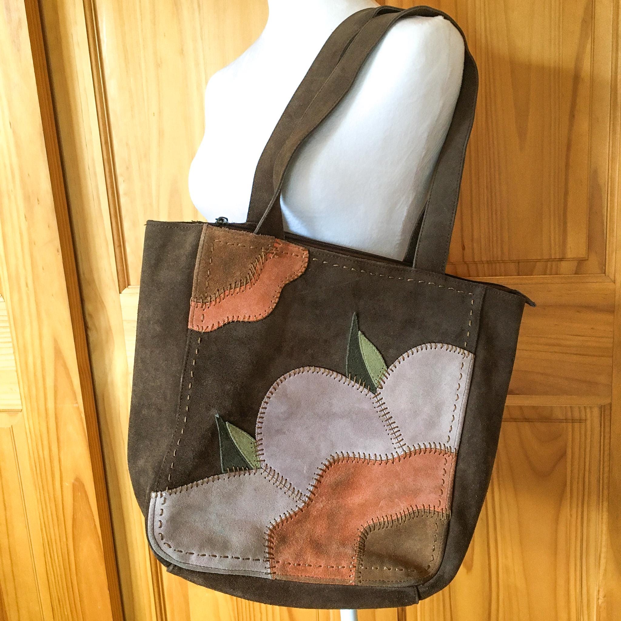 Amazon.com: Genuine Leather Suede Hobo Bags for Women, Brown