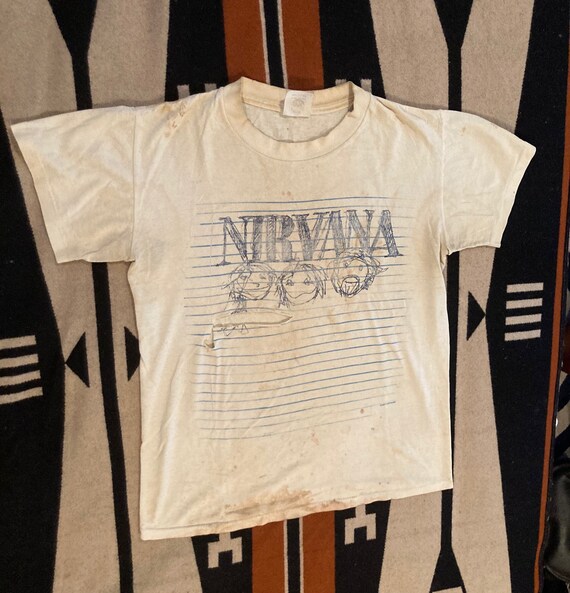 1997 Nirvana “notebook” shirt