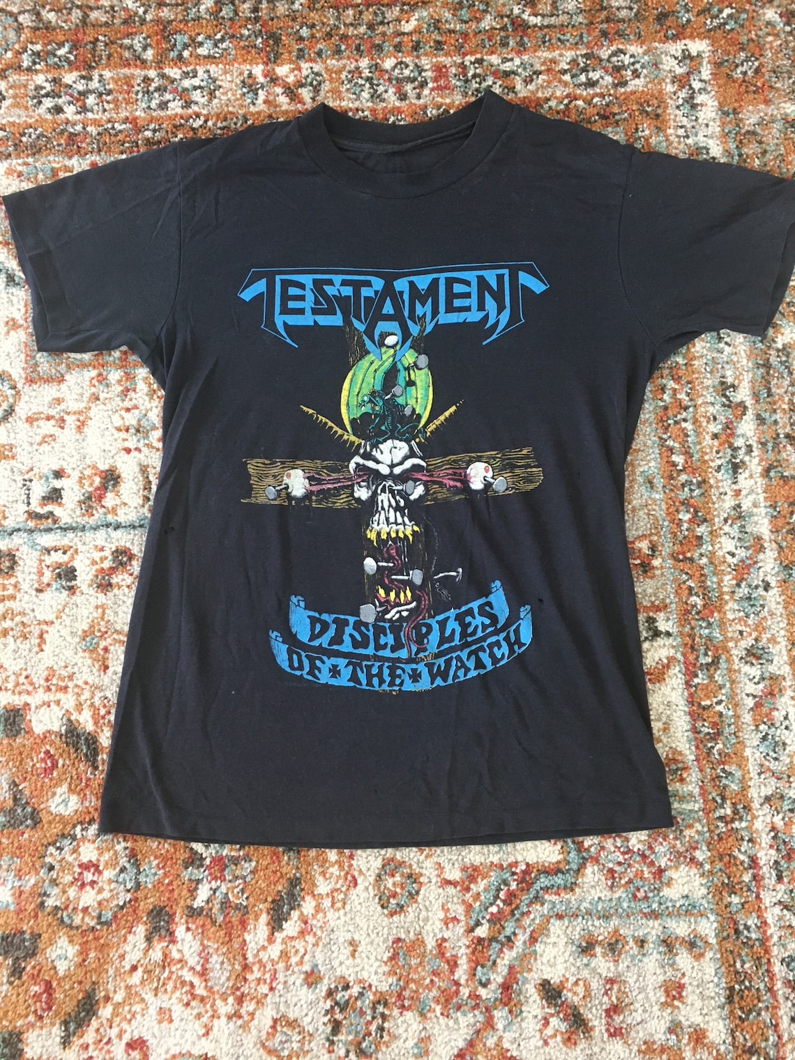 1989 TESTAMENT Practice What You Preach Tour vintage t-shirt | Etsy