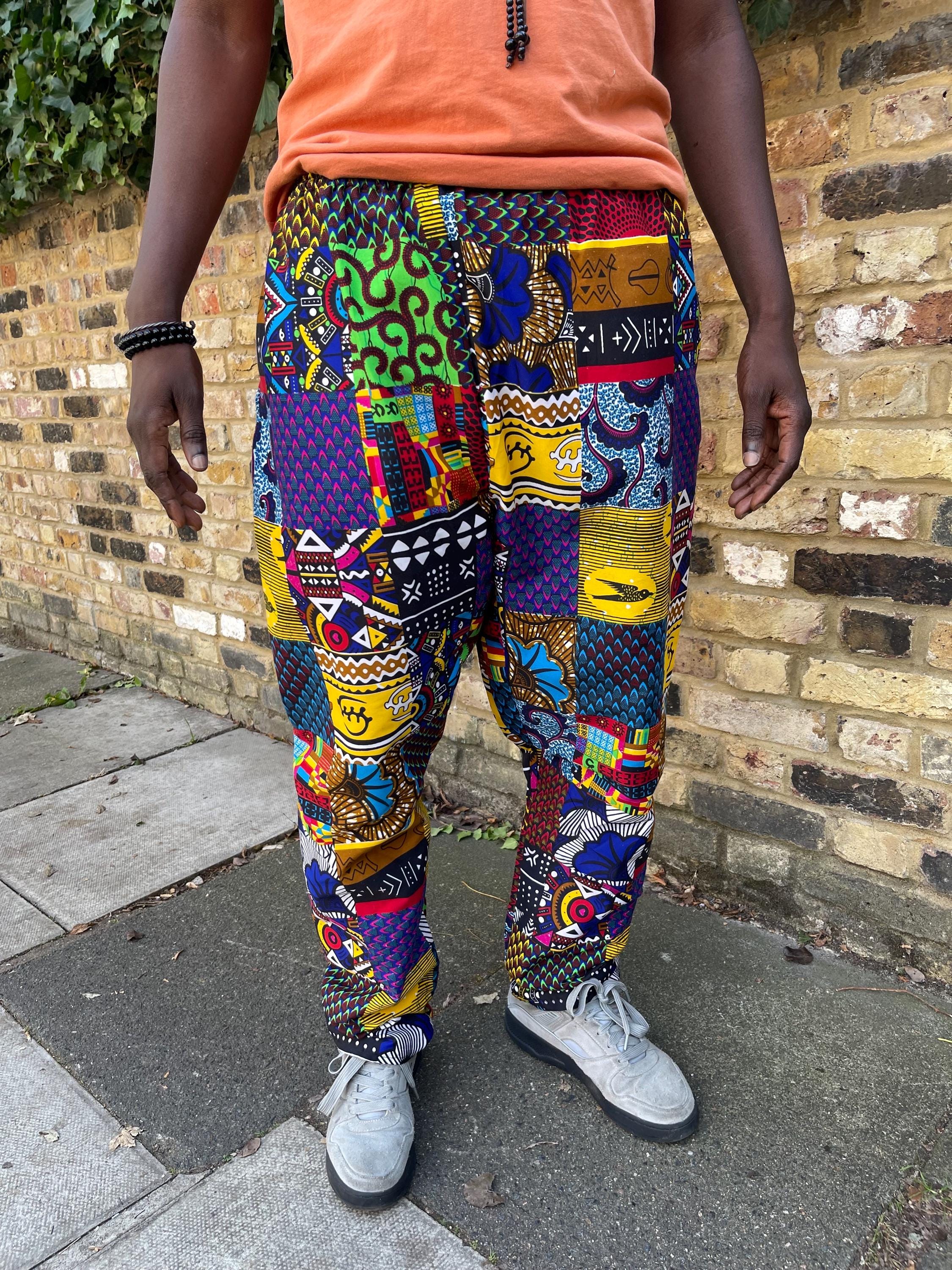 African Print Pants for Men - Etsy