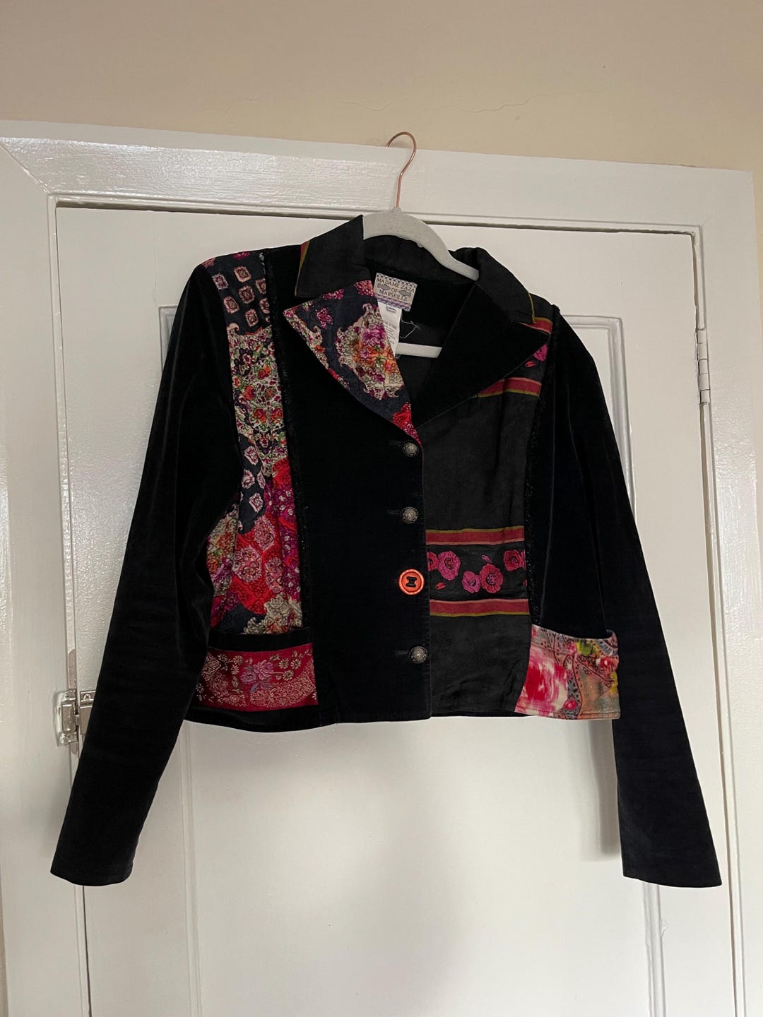 花柄 薔薇 vintage tailored jacket velvet il_1080xN.6240798129_gndq.jpg
