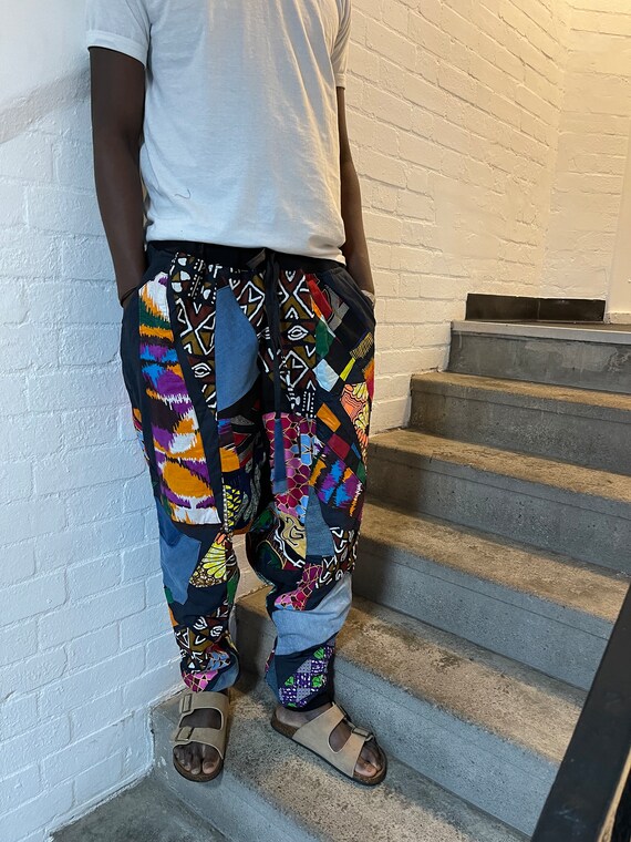 Men's colourful 70's trousers. Express delivery | Funidelia