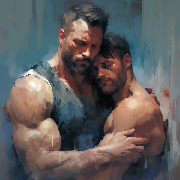 Gay Ai Art Etsy