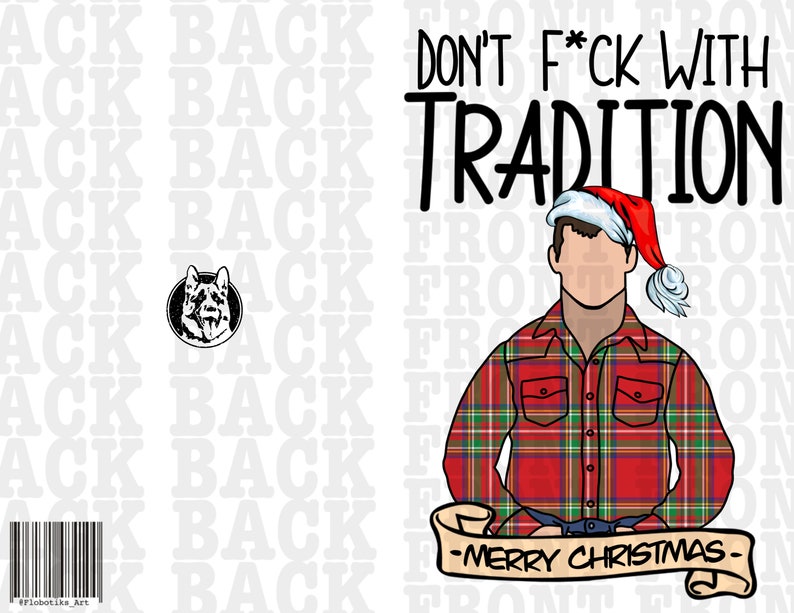 Letterkenny Printable Christmas Card PDF ONLY Etsy