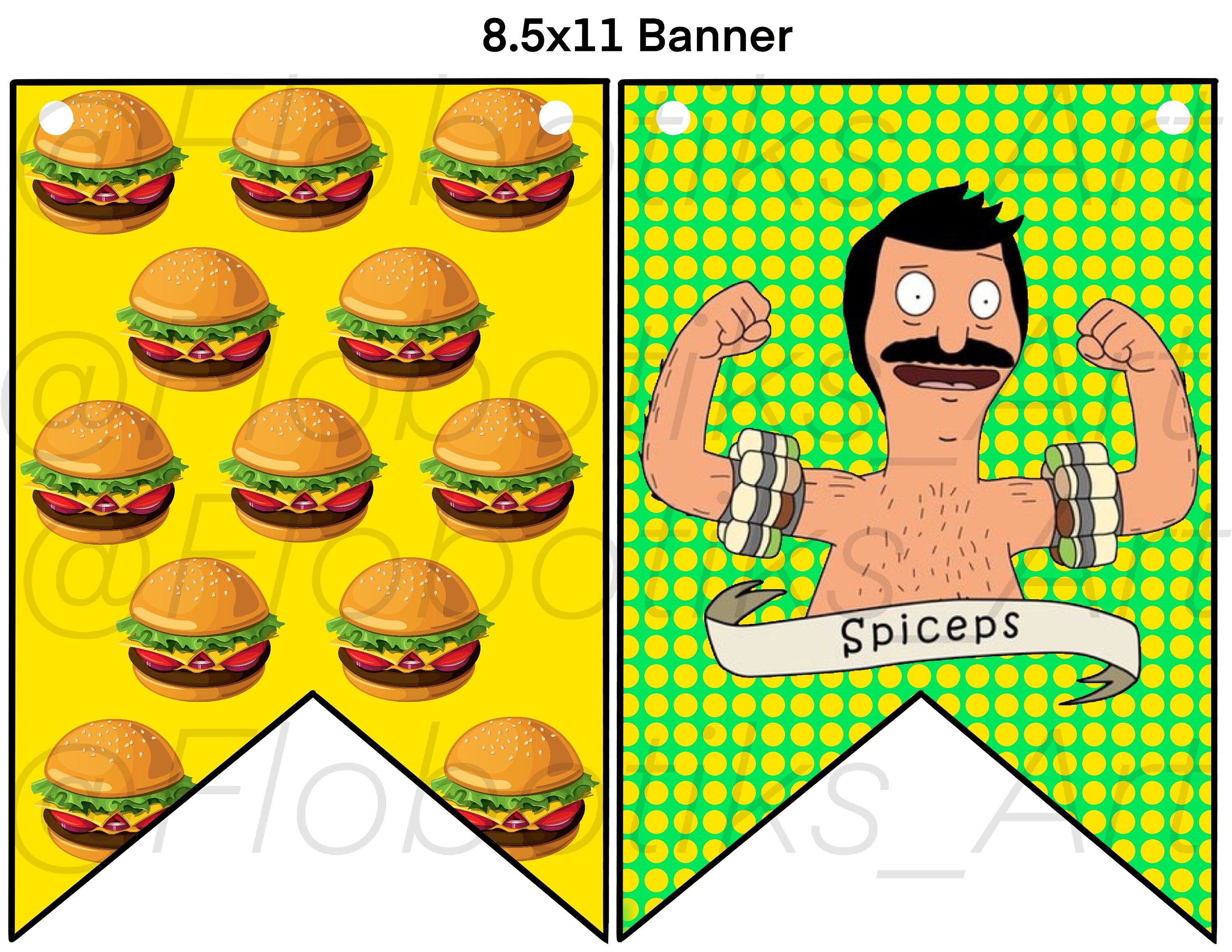 Bobs Burgers Printable Party Decorations | Etsy