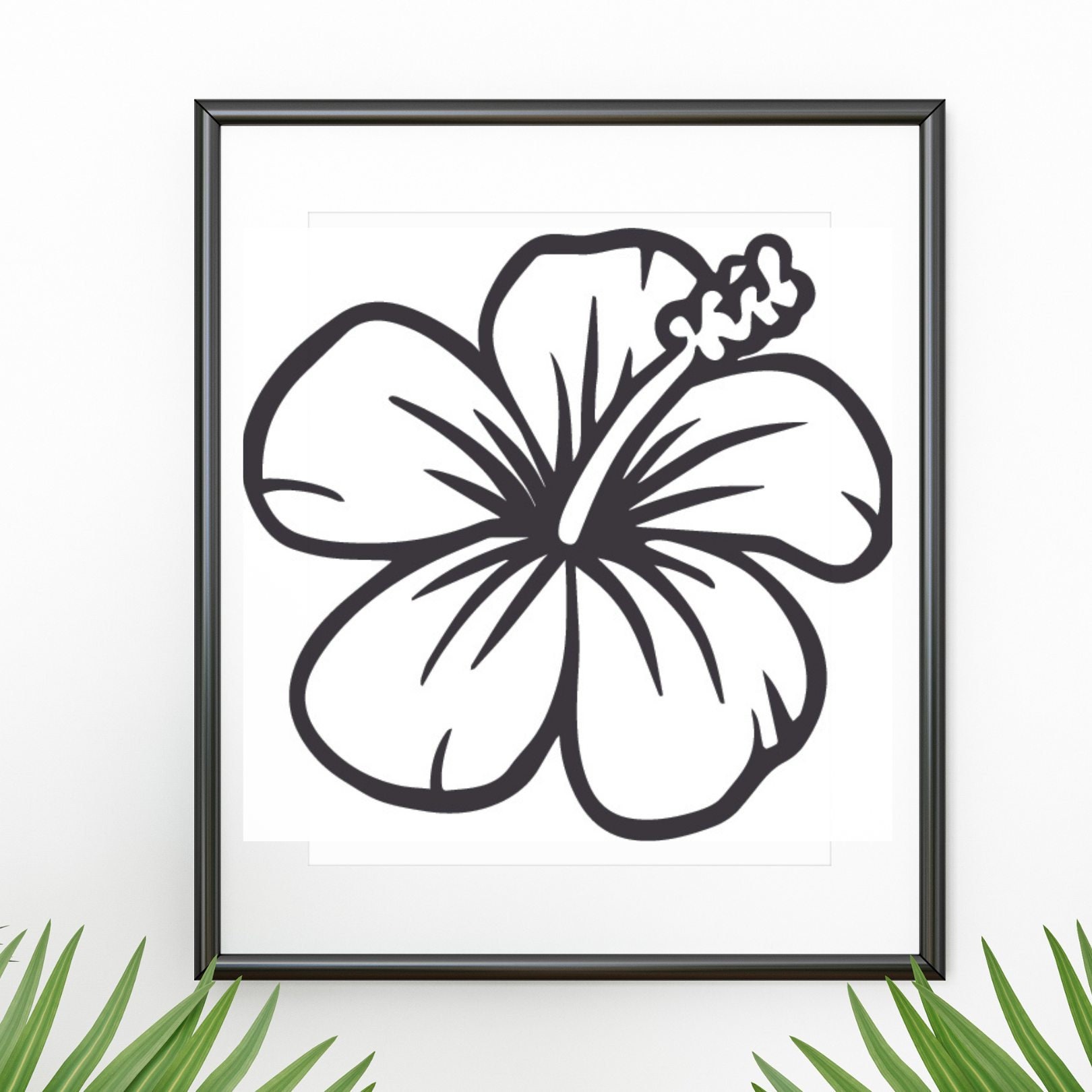 Hibiscus Flower Svg Bundle Clip Art Instant Download Digital Files, Svg ...