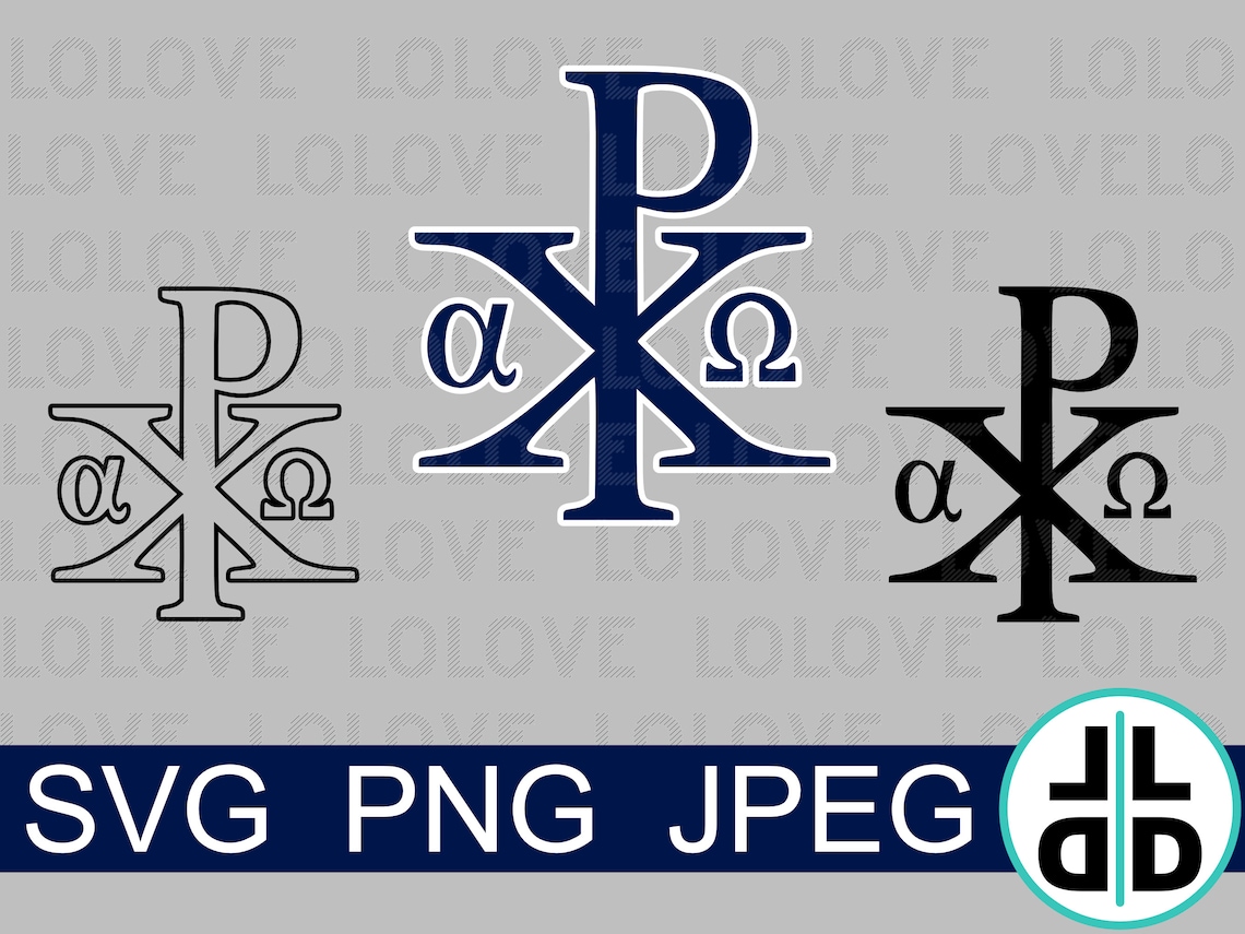 Chi Rho Symbol SVG, Religious Gift Svg, Christian Svg Cricut Cut Files ...