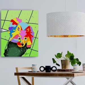 Pomeranian Dog Fine Art Gallery Wrapped Canvas Print By Tania Oliveira