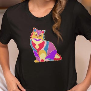 Persian Cat T-shirt Persian Cat Lover Tee for Persian Cat Owner Persian Cat Shirt for Persian Cat Lover Persian Cat Gift for Friend