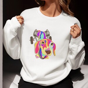 Dachshund Sweatshirt Doxie Dog Lover Sweatshirt for Dachshund Owner Dachshund Dog Sweatshirt Gift for Dachshund Dog Lovers I Love Dachshund