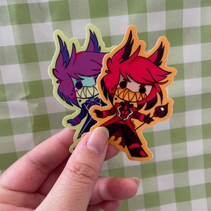 Hazbin Hotel | Alastor | Radio Demon | Sticker | 3 Inches | Matte Vinyl