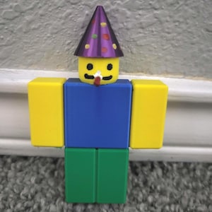 PARTYNOOB -- 3D printed + Painted 5 inch ROBLOX Regretevator figure