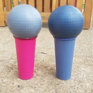 3D printed Friday Night Funkin&#39; Inspired microphone prop
