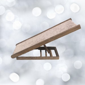 48x16 Gentle Incline, Extra Wide Pet Ramp, Large Dog, Small, cat puppy rabbit bunny, freestanding adjustable, pet steps