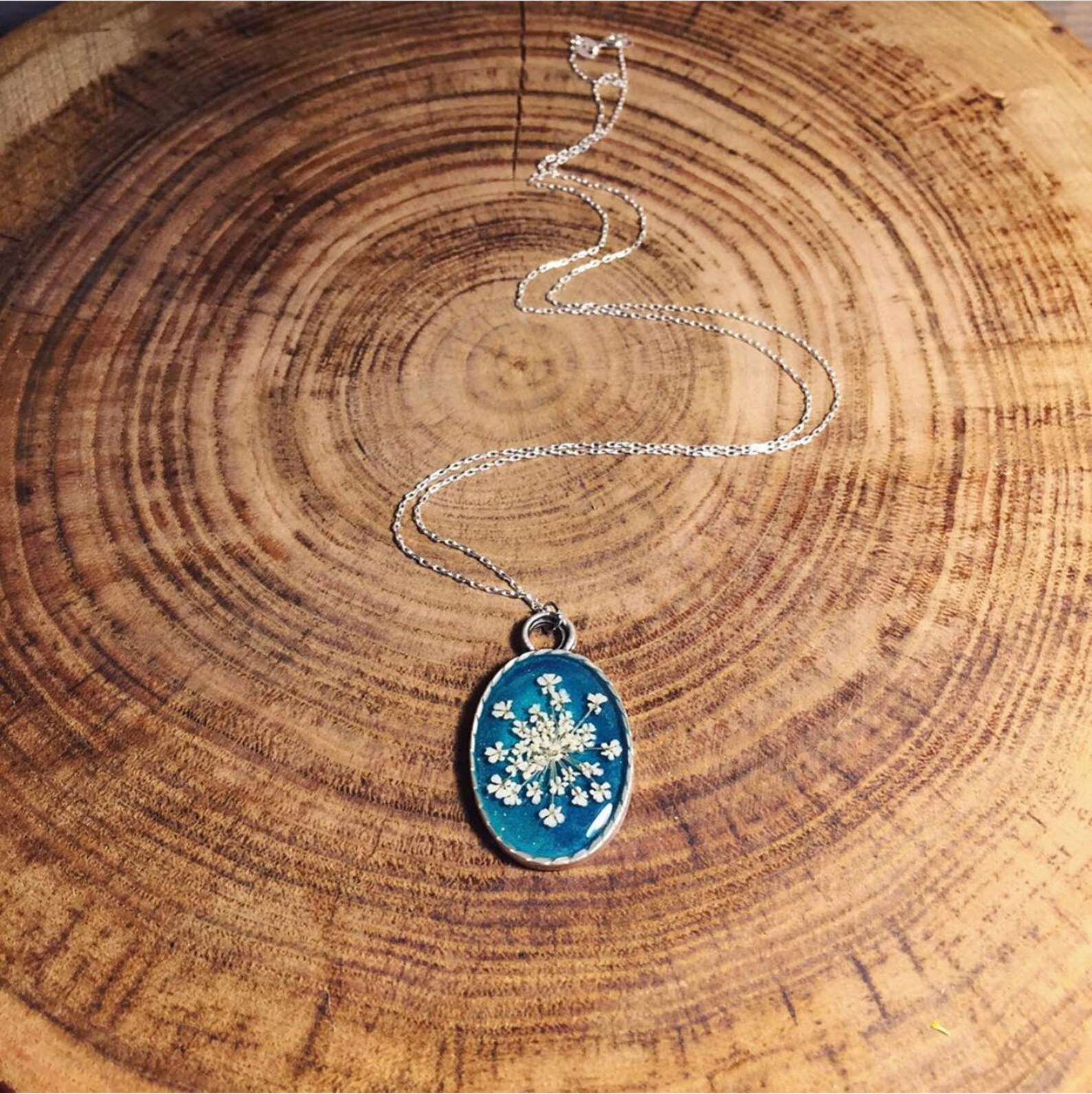 Our Elegant Necklace Designed With Reed Plant Etsy