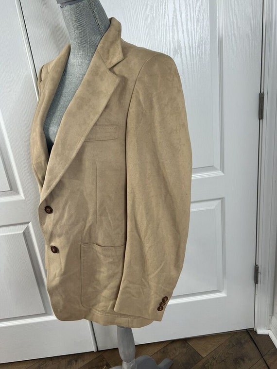 Vintage Whaling Men's Wear Khaki Winter Cashmere … - image 5