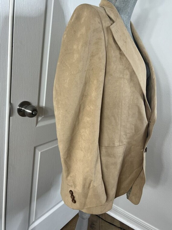 Vintage Whaling Men's Wear Khaki Winter Cashmere … - image 3