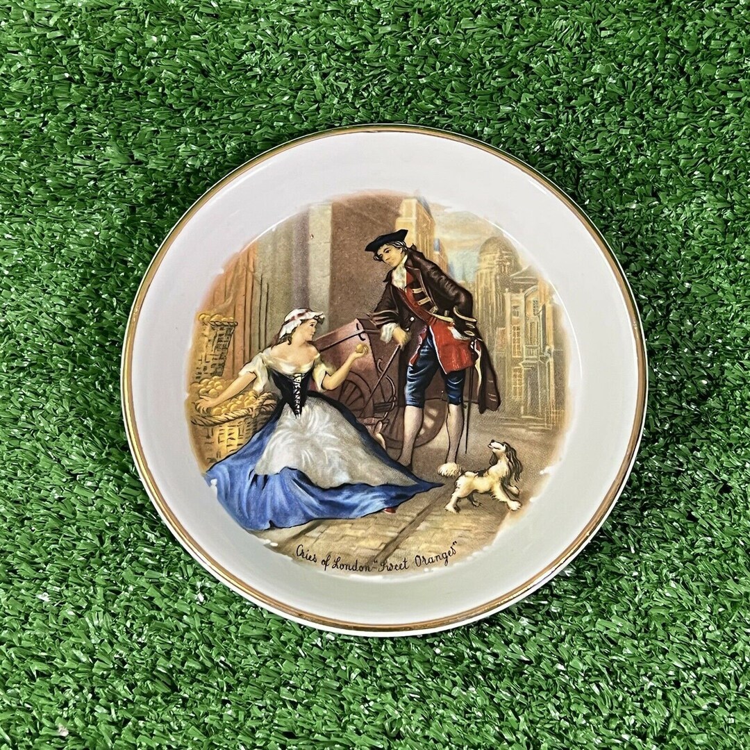 【レア美品】英国製　Liverpool Road★ハンティングシーン★飾り皿　② il_1080xN.4063709054_sr18.jpg