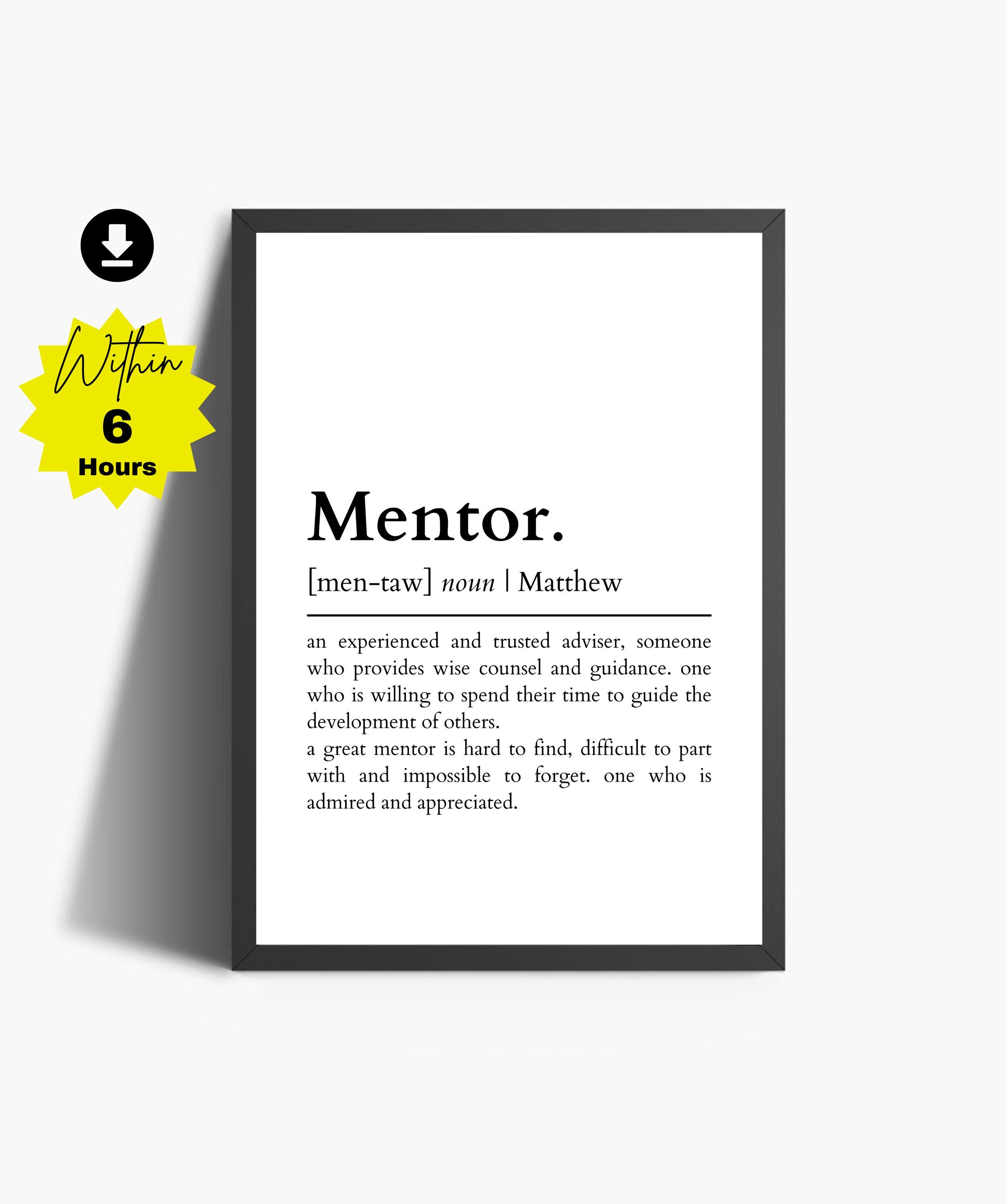 Para mentor - Etsy México, image size:2509x3000