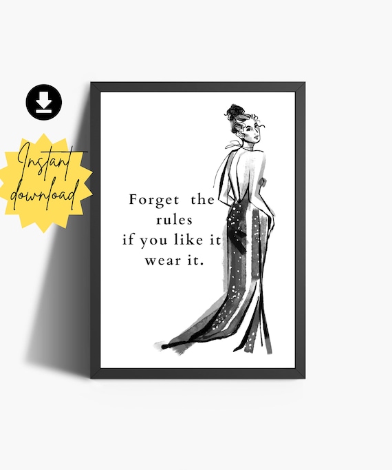 open lace back dress Dress Like Jackie ACT Like Audrey Quote Decal main image 0