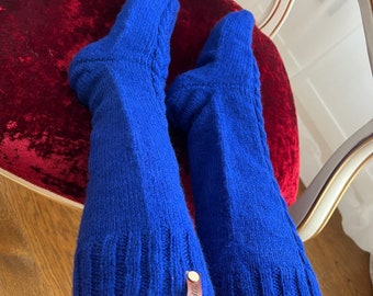 Long wool socks