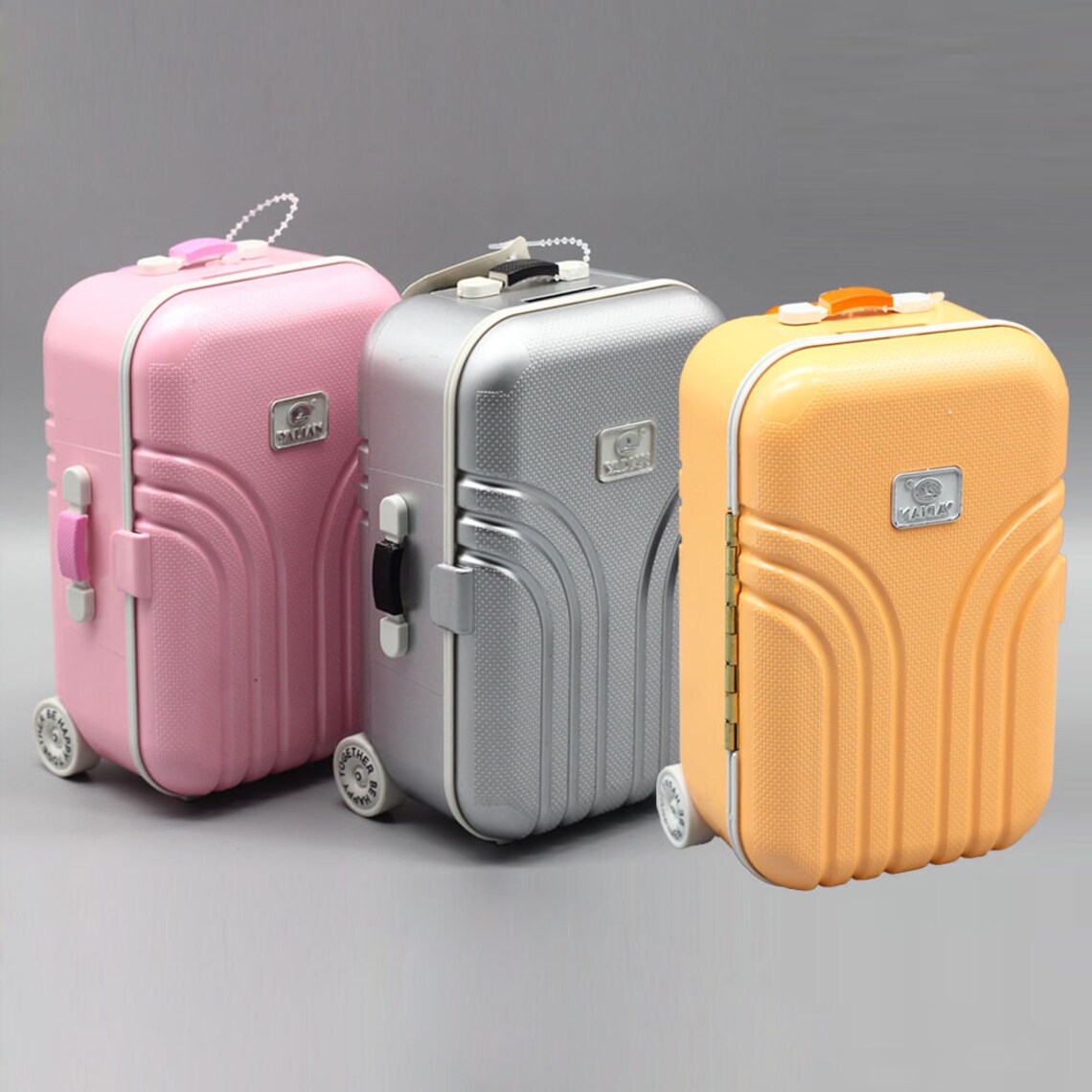 Miniature luggage Miniature suitcase Dollhouse miniatures Etsy