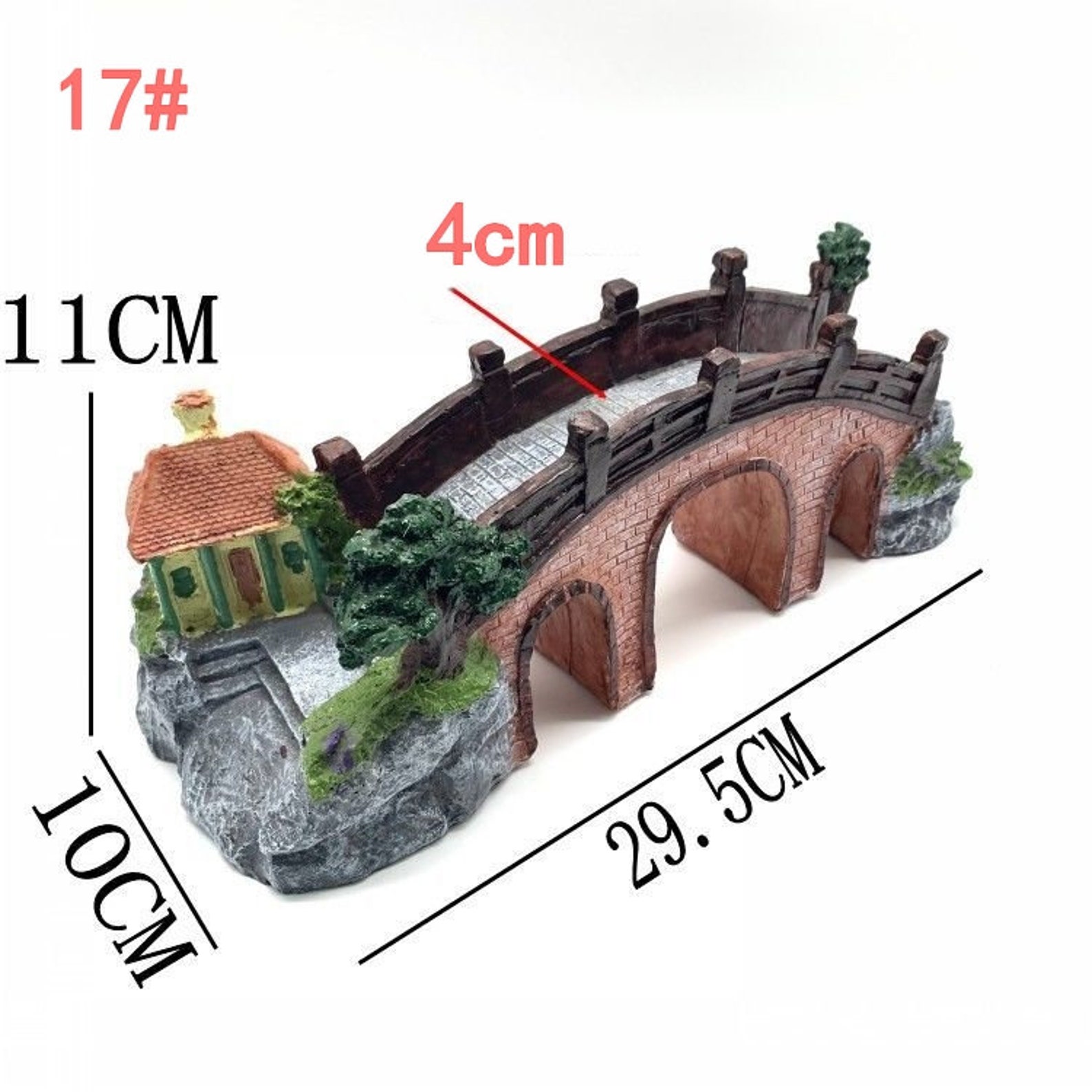 1pc Harz Brücke chinesischen Stil kleine Brücke Mini-Brücke | Etsy