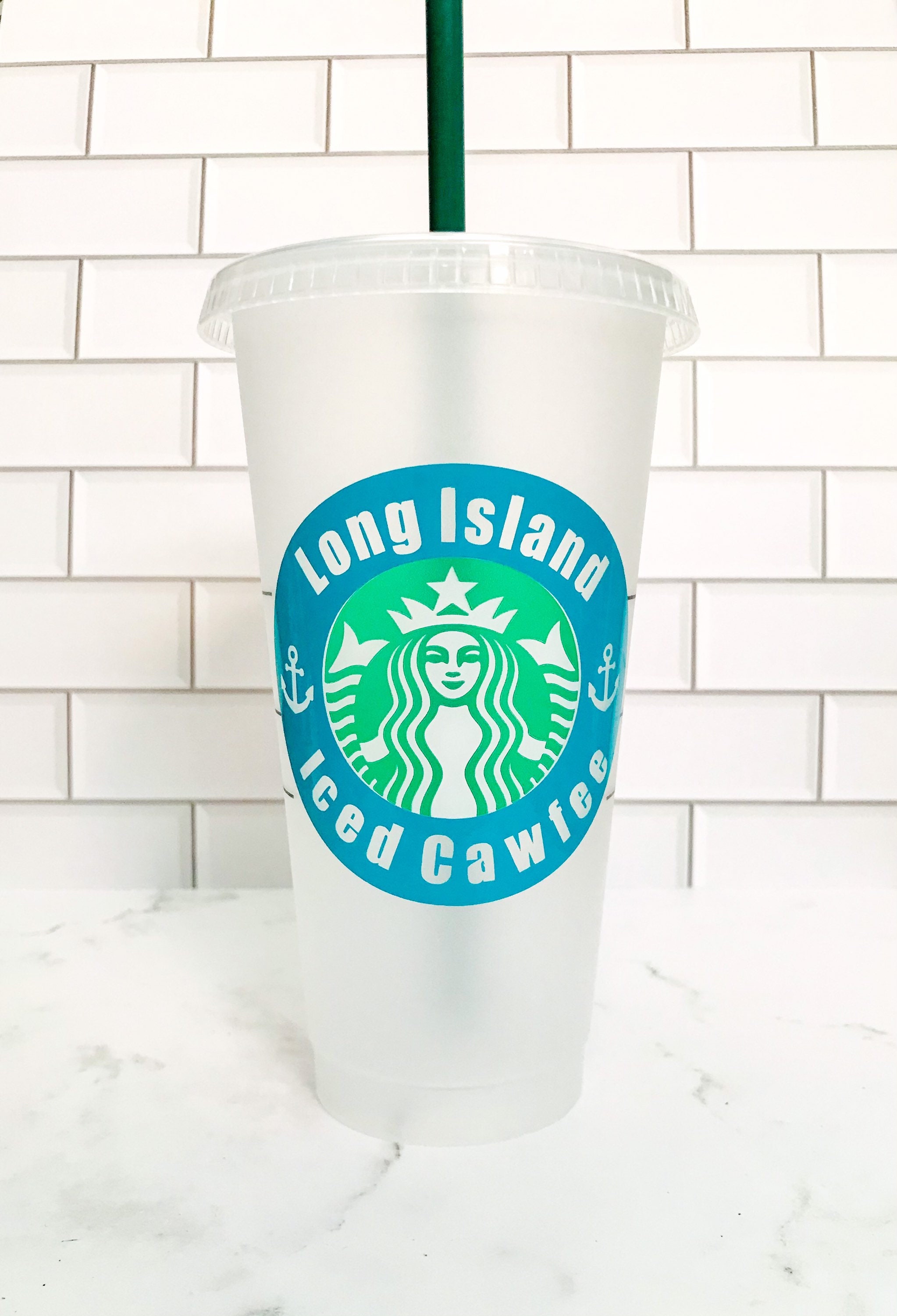 Long Island Starbucks Cup lange Insel Geschenk liebe | Etsy