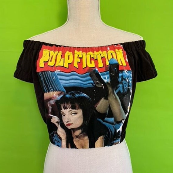Pulp Fiction/ Quentin Tarantino Mia Wallace off Shoulders Summer