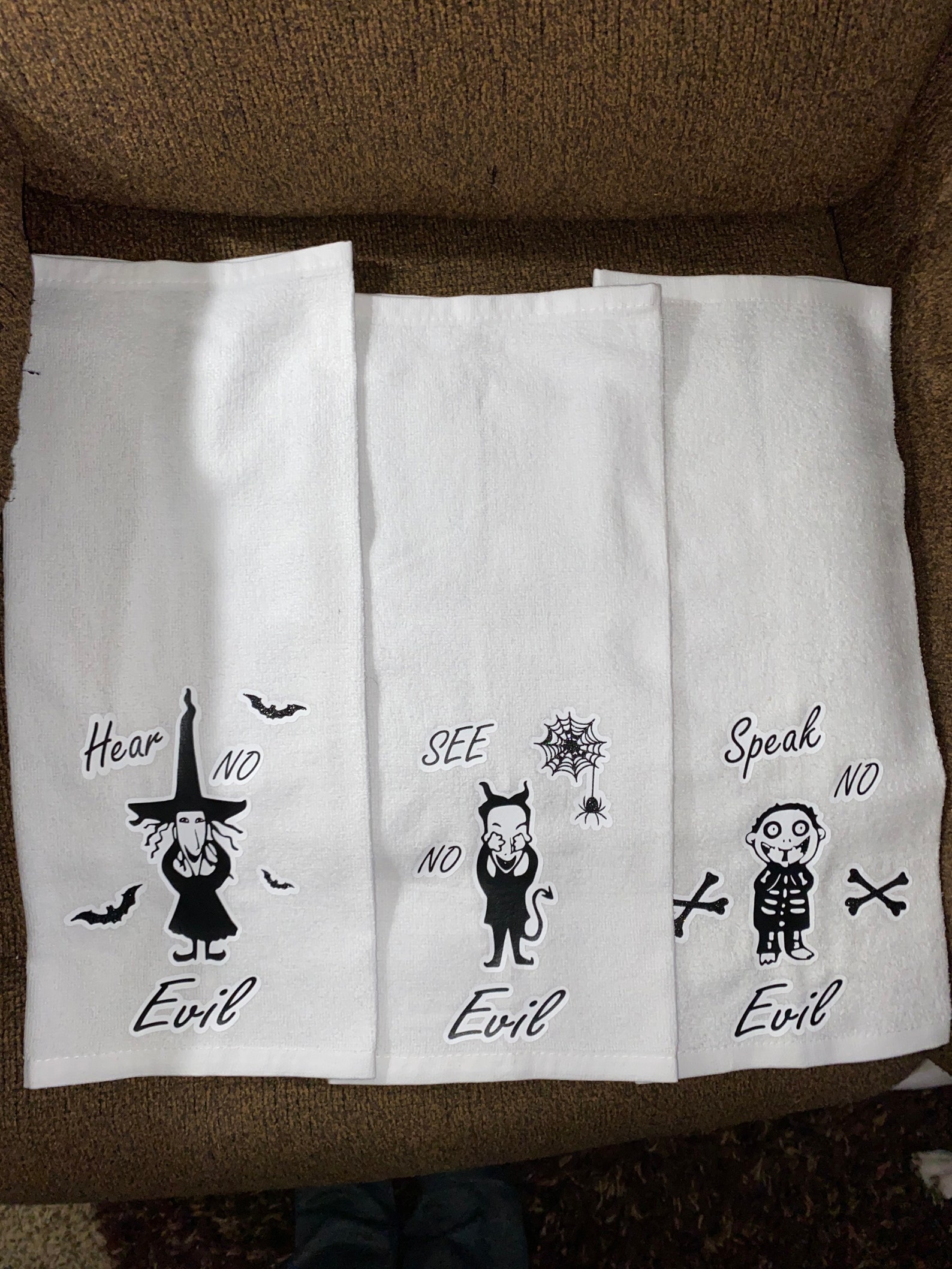 Nightmare Before Christmas towel set Etsy