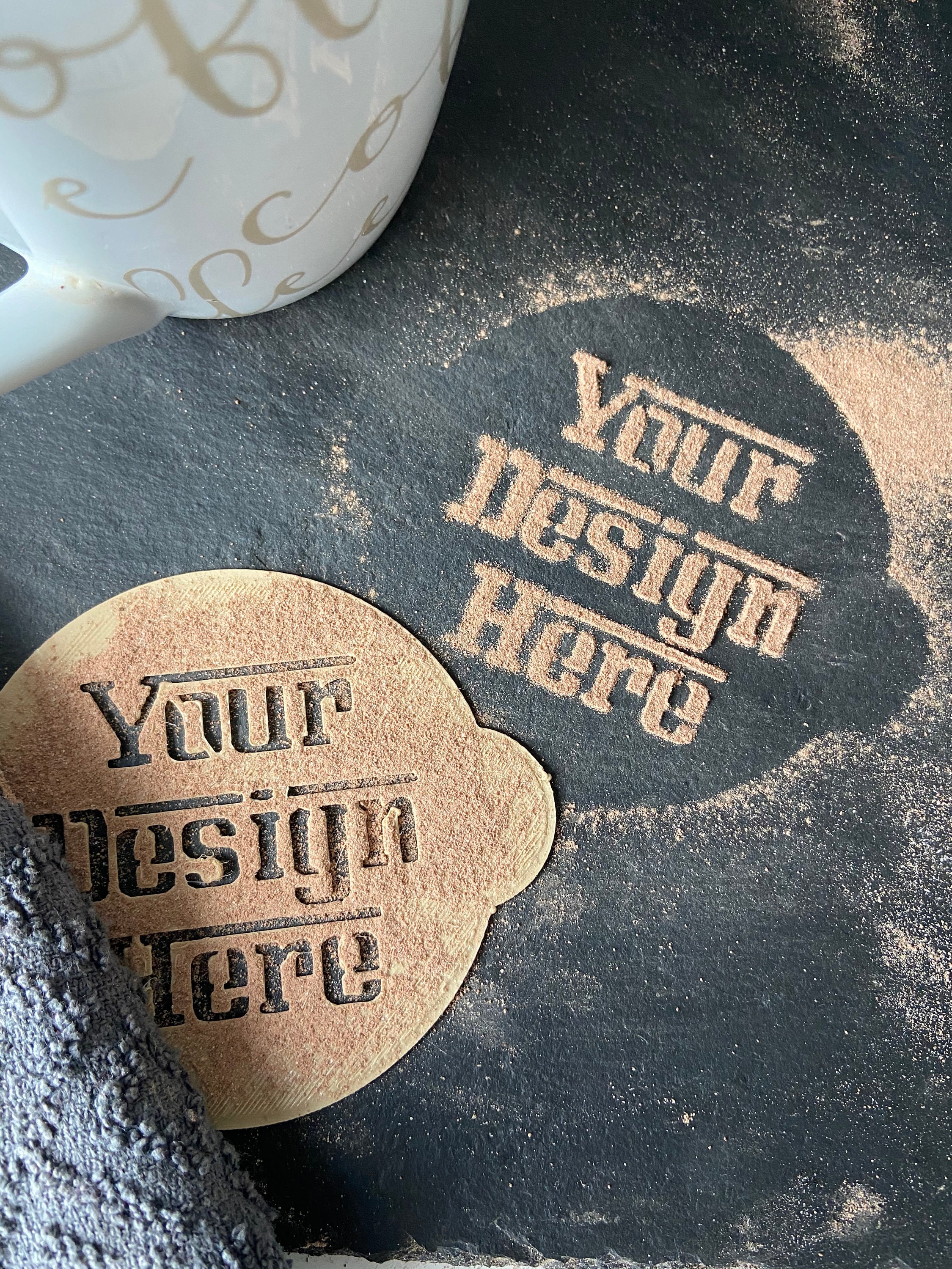 Coffee Stencil Latte Art Stencil Cappuccino Stencil. Etsy