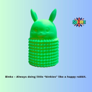 Binkz Sensory Stim Toy – Spiky Tactile Companion for ADHD, Autism & Anxiety Relief